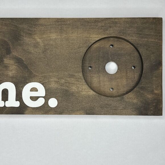 Nest Thermostat Wall Plate Home String Art Hand Made Wood & String Art Heart - Picture 3 of 7